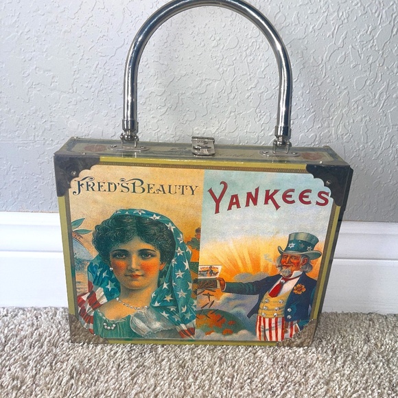 Vintage Cigar Box Purse Gently Loved- EVC